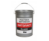 Мастика битумная ведро 10,0 кг БИТЭЛАСТ - БИТУМНЫЙ