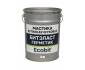 Мастика бутилкаучуковая ведро 3,0 кг БИТЭЛАСТ